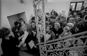 Germany, Berlin, 2 January 1992, first day of access to Stasi files, Gauck authority, applications for access to files can be submitted, Europe