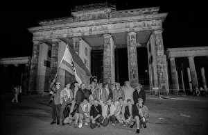 Germany, Berlin, 22 June 1991, the capital decision (for Berlin) is celebrated at the Brandenburg Tor tor