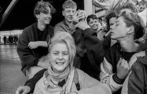 Germany, Berlin, 22 May 1991, Young people