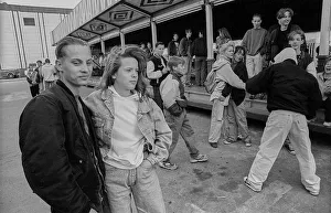 Germany, Berlin, 22 May 1991, Young people