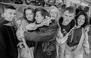 Germany, Berlin, 22 May 1991, Young people