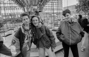 Germany, Berlin, 22 May 1991, Young people