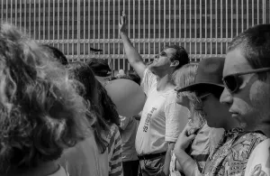 Germany, Berlin, 23 May 1992, March for Jesus