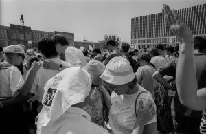 Germany, Berlin, 23 May 1992, March for Jesus
