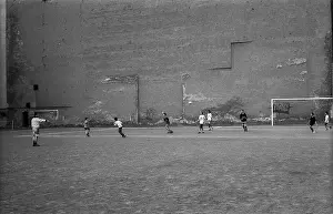 Germany, Berlin, 24.09.1992, sports ground on Kleine Hamburger StraBe