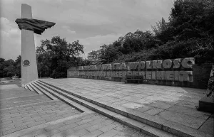 Germany, Berlin, 25 June 1991, Monument to the Polish Soldier and German Anti-Fascist