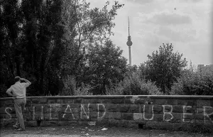 Germany, Berlin, 25 June 1991, Volkspark Friedrichshain