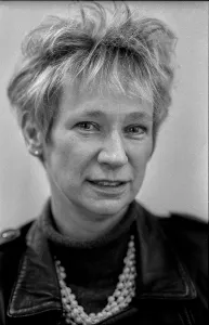 Germany, Berlin, 25.01.1992. Jutta Voigt, Wochenpost Editor - Culture, Europe