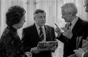 Germany, Berlin, 25.02.1991, Birthday of General Superintendent Guenter Krusche