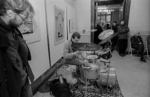 Germany, Berlin, 25.11.1991, event at Domizil