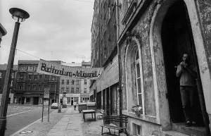 Germany, Berlin, 26 June 1991, bookshop