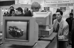 Germany, Berlin, 26.04.1991, Computer Messe