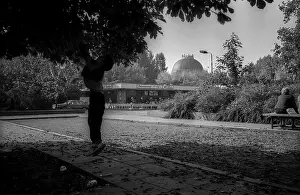 Germany, Berlin, 26.09.1992, Autumn in Monbijou Park