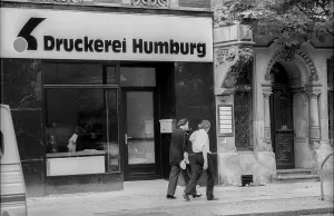 Germany, Berlin, 27 July 1991, Stargarder Strasse