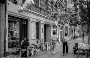 Germany, Berlin, 27 July 1991, Stargarder Strasse