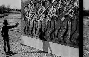 Germany, Berlin, 28/11/1991, Battle Group Monument