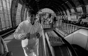Germany, Berlin, 28.01.1991, the courier is sold