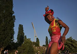 Germany, Berlin, 28.05.2023, Sunday afternoon in Mauerpark