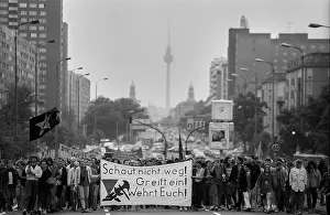 Germany, Berlin, 7 June 1991, Lesbian and gay demonstration