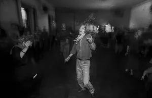 Germany, Dresden, 22.06.1991, Dance in a Club