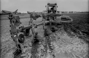 Germany, Eixen, 16.9.1991, tractor driver