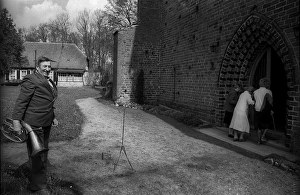 Category Historic Photos EN Prints: Germany, Stepnitz, 30.04.1992, Klosterkirche Marienfliess