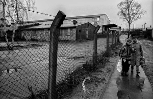 Germany, Sternberg, 12.01.1992, on the way, Sternberg / Mecklenburg, Europe