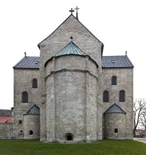 Gernrode (Harz) Collegiate Church from the east 86515
