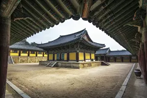 Geukrakjeon hallways in bulgkusa temple