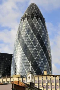The Gherkin or Swiss Re Tower, London