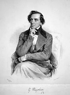 Giacomo Meyerbeer, real name Jakob Liebmann Meyer Beer (5 September 1791 - 2 May 1864)