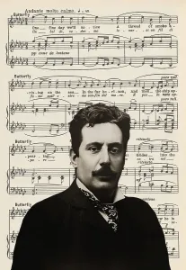 Giacomo Puccini, 1858 -1924, Italian composer