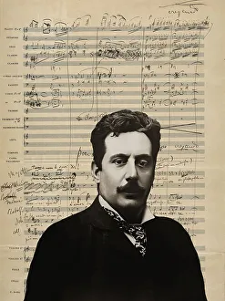 Giacomo Puccini, 1858 -1924, Italian composer