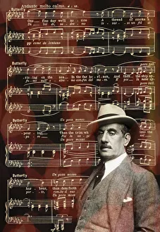 Giacomo Puccini, 1858 -1924, Italian composer