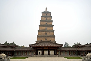 Giant Wild Goose Pagoda, Buddhist pagoda
