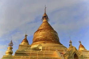 Gilded stupa of the Kuthodaw Pagoda