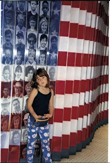 Girl, Liberty Island, USA, 1999, North America