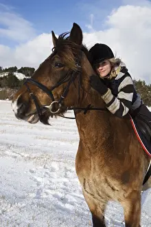 Girl riding in Vigra