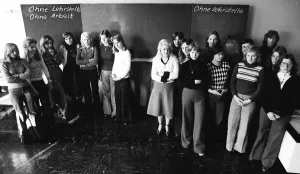 These girls, students of the Women's Vocational School in Gelsenkirchen