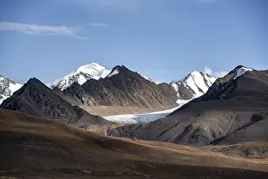 Glaciated and snow-covered peaks