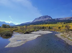 Category Mountain Landscapes Prints: Glacier Bay National Park and Preserve in autumn