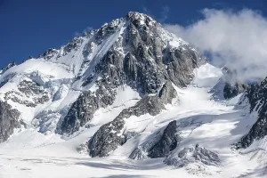 Glacier du Tour, glaciers and mountain peaks