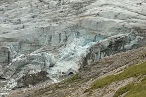 Glacier gate Pasterzen Glacier