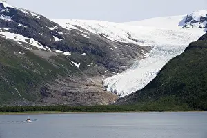 Glacier Tongue Engabreen, part of the Svartisen