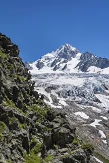Glacier tongue of Glacier du Tour