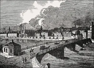 Glasgow Bridge, Glasgow, Scotland, 19th century