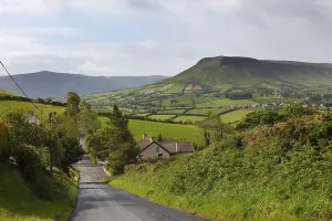 Category Mountain Landscapes Prints: Glenballyemon Valley near Cushendall