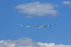 Glider about to land, Germany
