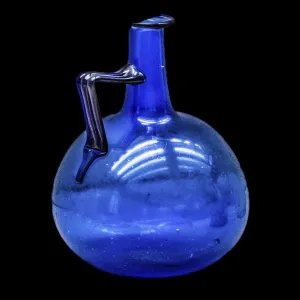Globular belly jug, glass jugs and bottles from the 1st-3rd century
