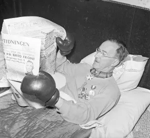 Glokar Well. Real name Oscar Soederlund sportsjournalist